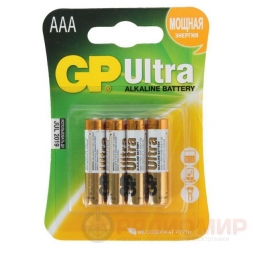 AAA алкалиновая LR3 батарейка GP
